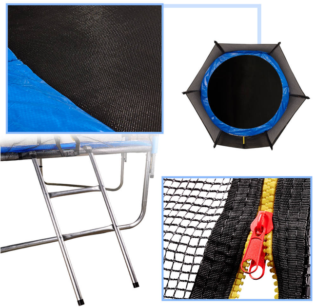 Садовий батут Ikonka з сіткою 305 см (5903039746565) - зображення 3