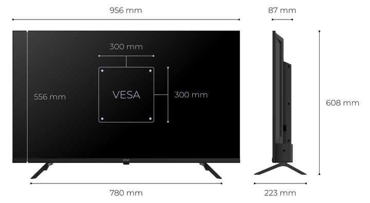 Телевизор Kivi 43'' 43U800KB - Фото 16 Телевизор Kivi 43'' 43U800KB - изображение 16
