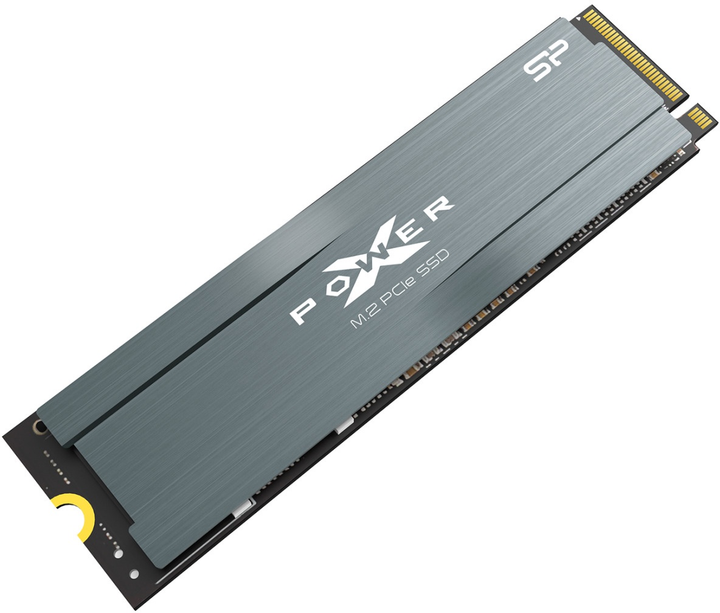 Silicon Power US75 Heatsink 4TB M.2 NVMe PCIe 4x4 3D NAND (TLC) (SP04KGBP44US75S5) - зображення 2