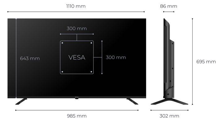 Телевизор Kivi QLED 50'' 50U820KB - изображение 17