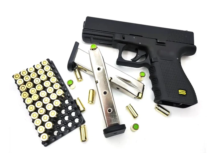 Стартовый пистолет SUR G17-BRT black с доп. магазином (Glock 17) - изображение 3