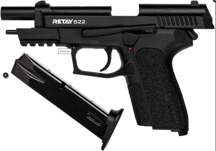 Стартовый пистолет Retay S22 black - изображение 3