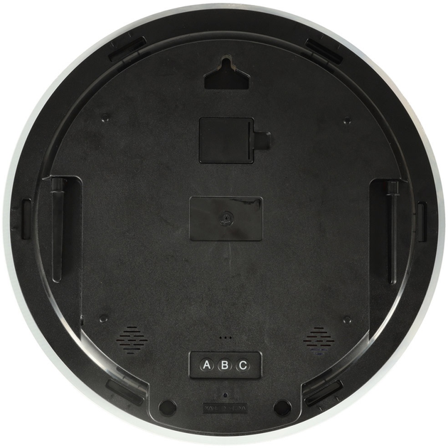 Zegar ścienny Ikonka Planeta Ziemia z wyświetlaczem LED 32 cm Niebieski (5903039753938) - obraz 3