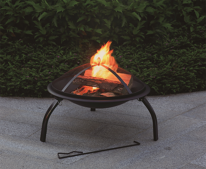 Palenisko ogrodowe LUND stalowe ze składanymi nóżkami 56 x 39 cm 99912 (5906083093357) - obraz 11