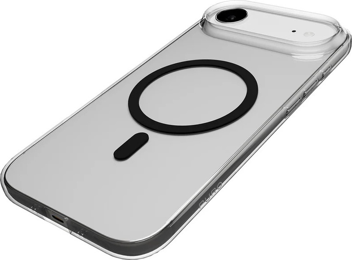 Etui Puro Lite Mag do Apple iPhone Air Black/Transparent (8018417527210) - obraz 3