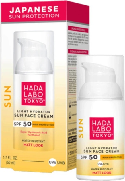 Krem do ochrony przeciwsłonecznej Hada Labo Sun Spf 50 50 ml (5900525062819) - obraz 2