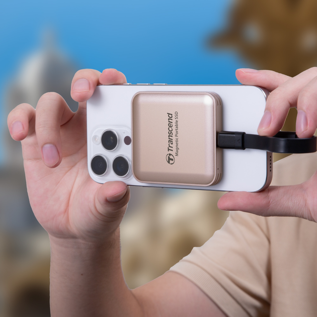 SSD диск Transcend ESD420 2TB USB Type-C 3D NAND TLC Gold (TS2TESD420G) - зображення 13