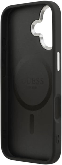 Панель Guess Triangle Logo MagSafe для Apple iPhone 17 Black (3666339515195) - зображення 6
