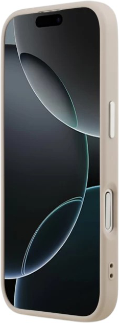 Панель Guess Triangle Logo MagSafe для Apple iPhone 17 Pink (3666339515355) - зображення 5