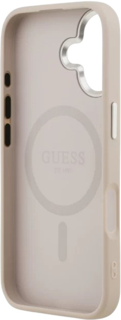 Панель Guess Triangle Logo MagSafe для Apple iPhone 17 Pink (3666339515355) - зображення 7