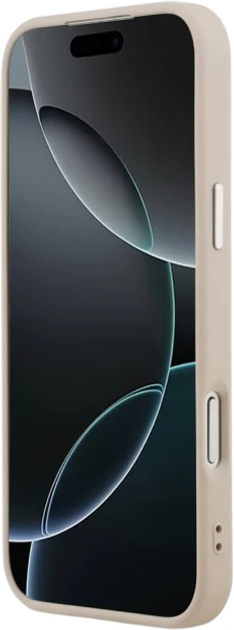 Панель Guess Triangle Logo MagSafe для Apple iPhone 17  Pro Max Pink (3666339515386) - зображення 4