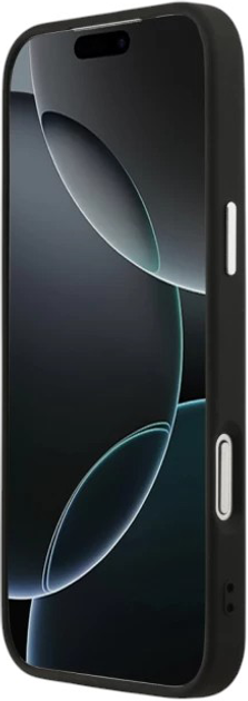 Панель Guess Triangle Logo MagSafe для Apple iPhone 17 Pro Black (3666339515218) - зображення 5