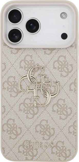 Панель Guess 4G Big Logo для Apple iPhone 17 Pro Max Pink (3666339491598) - зображення 3