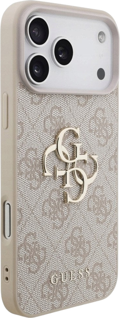 Панель Guess 4G Big Logo для Apple iPhone 17 Pro Max Pink (3666339491598) - зображення 4