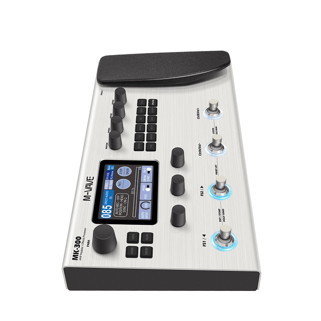 ああ M-VAVE MK-300 エフェクトプロセッサー Гитарный процессор эффектов M-VAVE MK-300 – фото, отзывы