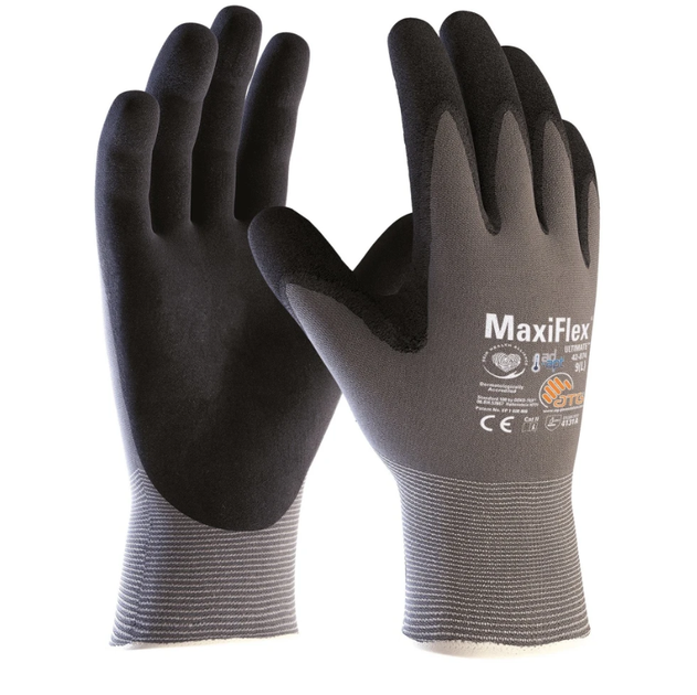 Защитные перчатки MaxiFlex® Ultimate™ 42-874 (XL) с тачскрином - изображение 3