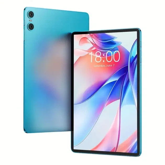 Планшет Teclast P30 (TLC005) 4/128 ГБ, 10.1" IPS, Wi-Fi, Android 14, Бірюзовий, у комплекті клавіатура та чохол - зображення 2