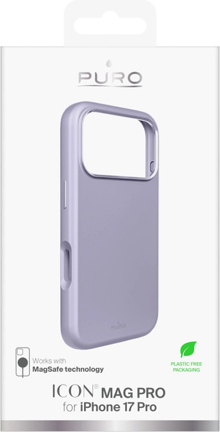 Etui Puro Icon Mag Pro do Apple iPhone 17 Pro Pink (8018417527036) - obraz 7