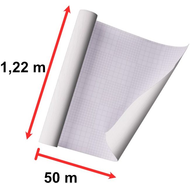 Самоклеюча плівка Ikonka 1.22 x 50 м Білий дуб (5903039728189) - зображення 4