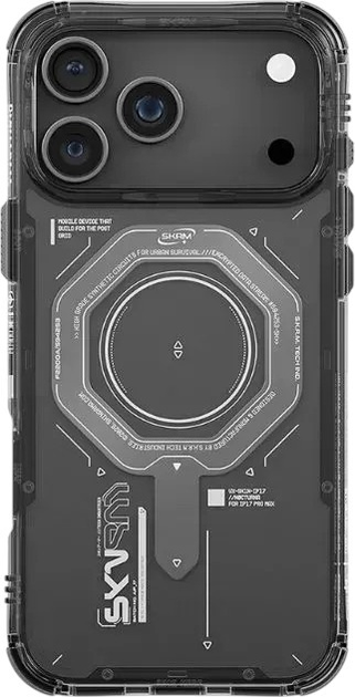 Etui SkinArma Magma do Apple iPhone 17 Pro Graphite (8886461248500) - obraz 1