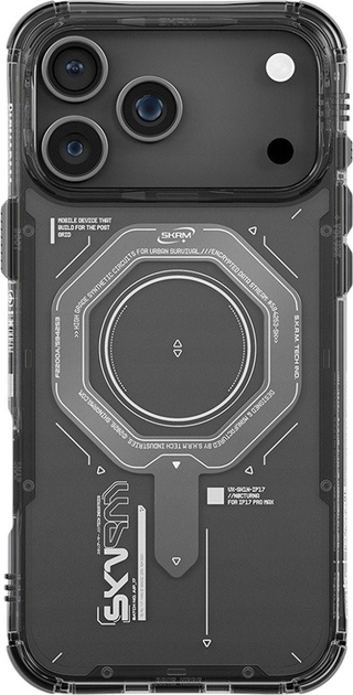 Etui SkinArma Magma do Apple iPhone 17 Pro Max Graphite (8886461248524) - obraz 1