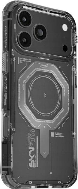 Etui SkinArma Magma do Apple iPhone 17 Pro Max Graphite (8886461248524) - obraz 3