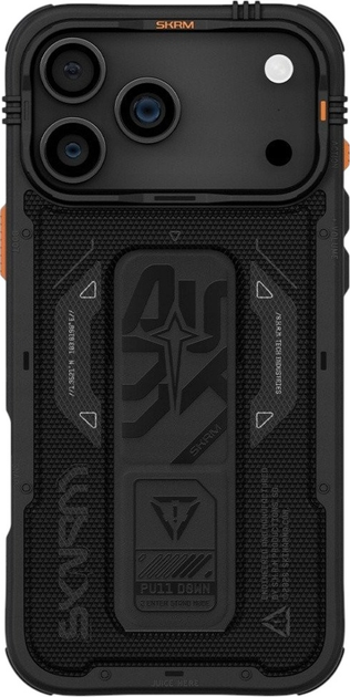 Etui SkinArma Phantom do Apple iPhone 17 Pro Max Black (8886461248722) - obraz 1