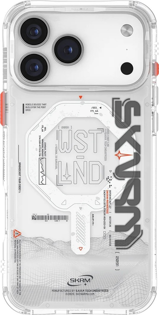 Etui SkinArma Sonix do Apple iPhone 17 Pro Transparent (8886461248869) - obraz 1