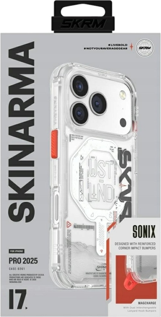 Etui SkinArma Sonix do Apple iPhone 17 Pro Transparent (8886461248869) - obraz 4
