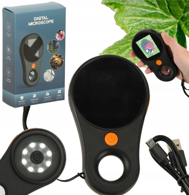 Lupa cyfrowa KIK Digital Microscope 500x 2Mpx (5903039766129) - obraz 2