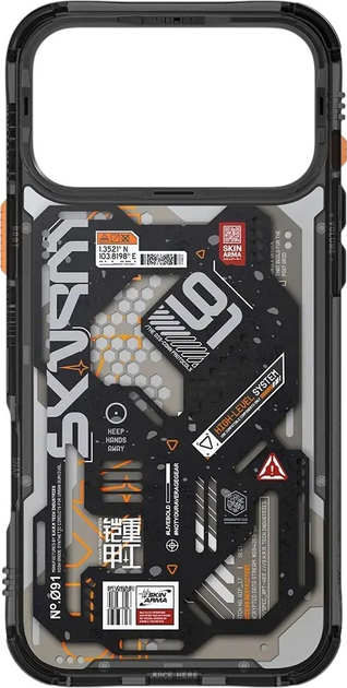 Etui SkinArma Spectra do Apple iPhone 17 Pro Black (8886461248593) - obraz 4