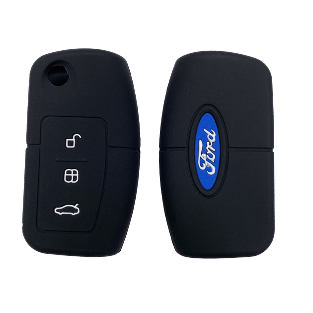 Силиконовый чехол для ключа OneCase Ford Kuga Focus F-150 Escape Fiesta Transit Edge Mondeo Ranger Explorer Mustang Fusion Black - Фото 1 Силиконовый чехол для ключа OneCase Ford Kuga Focus F-150 Escape Fiesta Transit Edge Mondeo Ranger Explorer Mustang Fusion Black - изображение 1