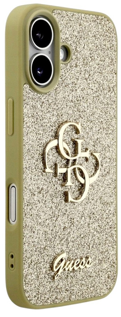 Панель Guess Fixed Glitter Big 4G для iPhone 17 Gold - зображення 3