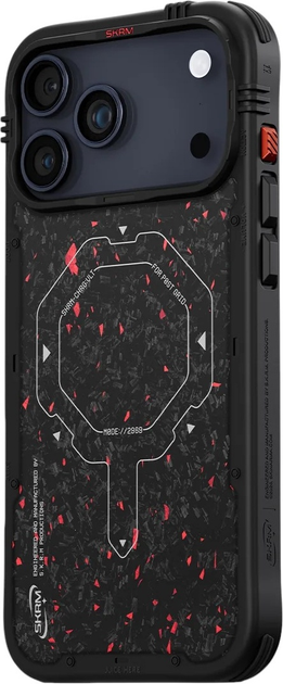 Etui SkinArma Vektor do Apple iPhone 17 Pro Black (8886461248906) - obraz 2