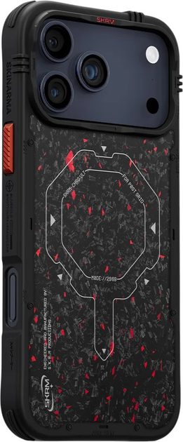 Etui SkinArma Vektor do Apple iPhone 17 Pro Black (8886461248906) - obraz 3