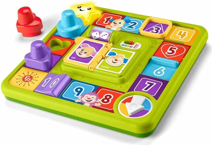 Interaktywna tablica edukacyjna Fisher-Price Laugh and Learn Puppy's Game Activity Board HRB70 (194735172009) - obraz 2