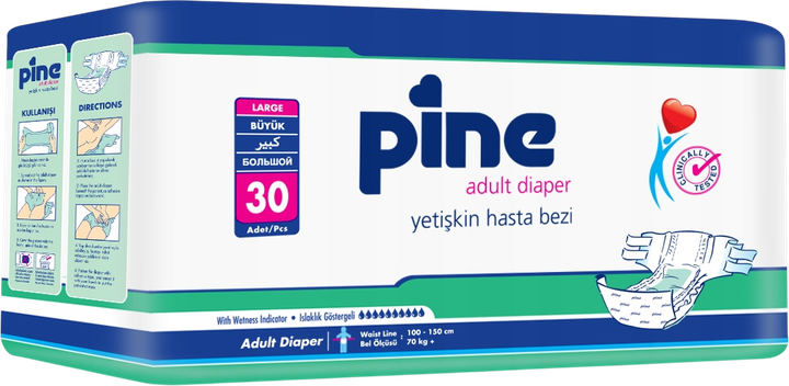 Труси-підгузки для дорослих Pine Large 30 шт (8699096966073) - зображення 1