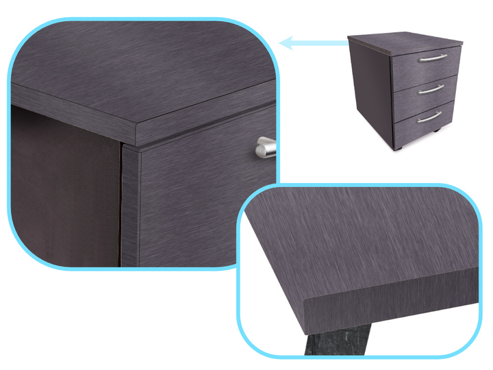 Самоклеюча плівка Ikonka 1.52 x 30 м Графіт (5903039707115) - зображення 3