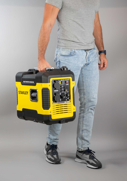 Inwerterowy generator benzynowy Stanley SIG 1900S 1700 W (4250116829361) - obraz 4