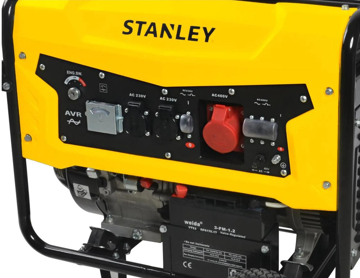 Generator benzynowy Stanley SG 7500 7000 W (4250116828685) - obraz 2
