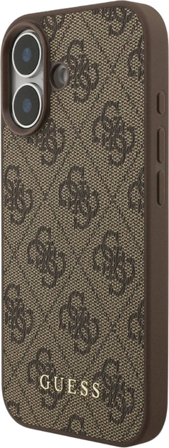 Панель Guess 4G Classic Case для iPhone 17 Brown (3666339556143) - зображення 2