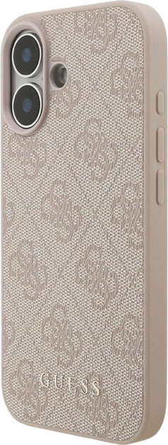 Etui plecki Guess 4G Classic Case do iPhone 17 Pink (3666339556228) - obraz 2