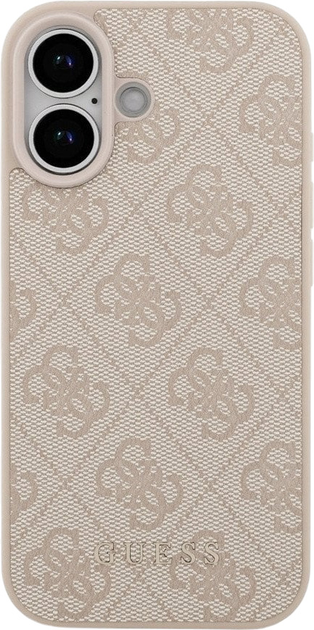 Etui plecki Guess 4G Classic Case do iPhone 17 Pink (3666339556228) - obraz 3