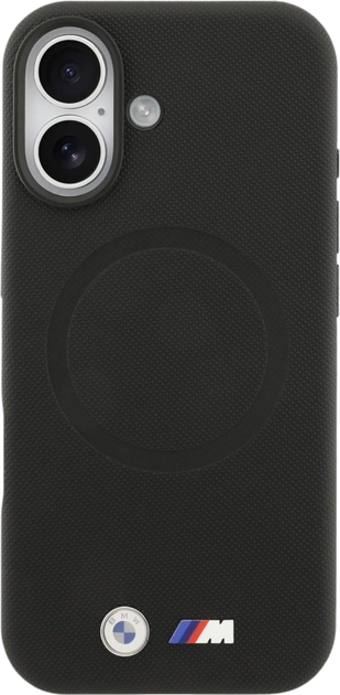 Панель BMW M FW Metal Logo MagSafe для Apple iPhone 17 Black (BMHMP17S25PFWSMK) - зображення 2