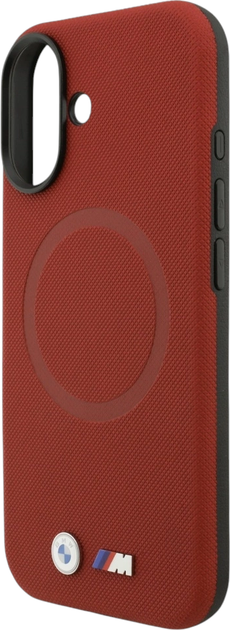 Панель BMW M FW Metal Logo MagSafe для Apple iPhone 17 Red (BMHMP17S25PFWSMR) - зображення 6