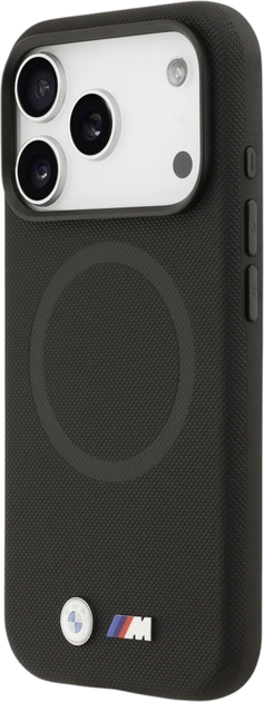 Панель BMW M FW Metal Logo MagSafe для Apple iPhone 17 Pro Black (BMHMP17L25PFWSMK) - зображення 4