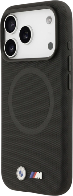 Панель BMW M FW Metal Logo MagSafe для Apple iPhone 17 Pro Max Black (BMHMP17X25PFWSMK) - зображення 4