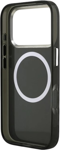 Панель Karl Lagerfeld IML Choupette Head MagSafe do Apple iPhone 17 Pro Black (3666339499556) - зображення 7