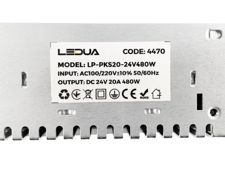 Блок живлення 24В 480Вт IP20 - зображення 5