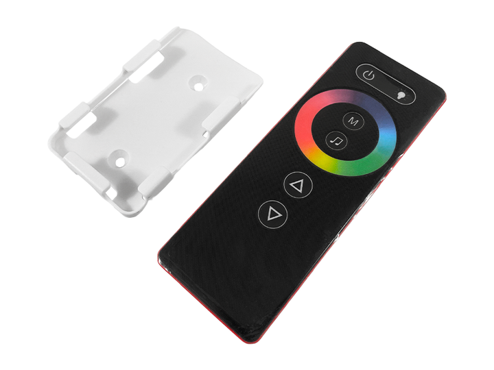 Розумний контролер RGBW RF Music радіо сенсорний Smart LED Wi-Fi 24А 12-24V 6 кнопок - Фото 3 Розумний контролер RGBW RF Music радіо сенсорний Smart LED Wi-Fi 24А 12-24V 6 кнопок - зображення 3